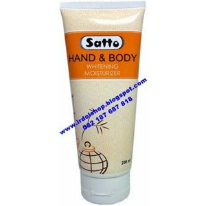 satto hand & body whitening moisturiser