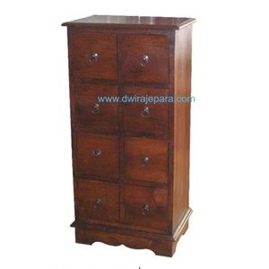 indonesia teak furniture plain 8 drawers chest dw-co0048 jepara | indonesia furniture.