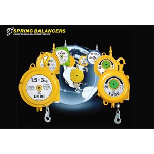 endo spring balancer, replaceable top hook type, long stroke type, with ratchet