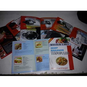 buku resep happy call 52 resep, 36halaman cocok untuk meningkatkan penjualan alat masak. master chef