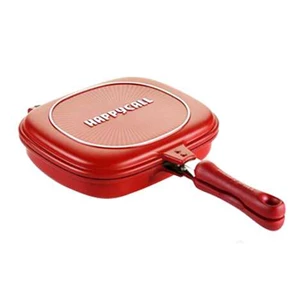 happy call jumbo pan asli size happy call jumbo grill pan 32cm murah harga grosir rp 280rb