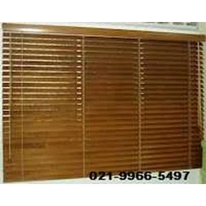 wooden blinds, horisontal blinds, vertical blinds, roller blinds, merk shinichi, sharp phoint, onna hub: 021-99665497.