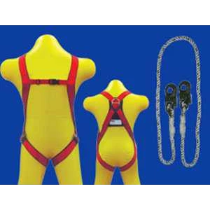cig fall protection cig19451 - full body harness + cig19617 lanyard