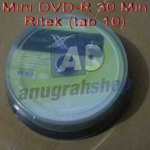 mini dvd-r 30 min ritek ( tab 10)