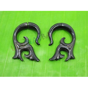 horn fake cheater tribal earrings c0045h