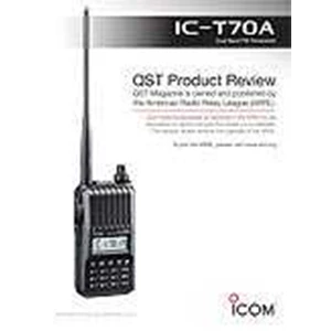 ht icom ic-t70a dual band fm transceiver