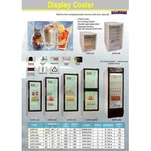 lemari pendingin minuman / display cooler