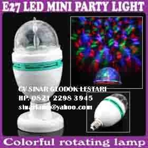 e27 led mini party light 3w
