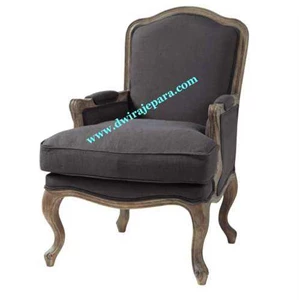 jepara furniture mebel french arm chair dw-ch715 style by cv.dwira jepara furniture indonesia.