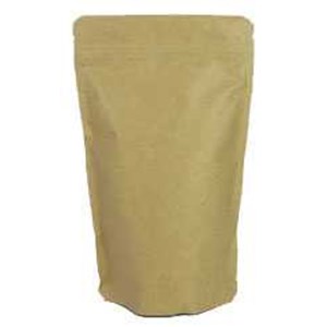standing pouch kraft zipper b0804- 250g