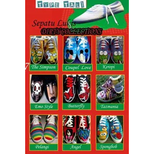 sepatu lukis type tali