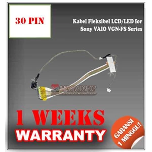 kabel/ cable fleksibel/ flexible lcd/ led notebook/ netbook/ laptop for sony vaio vgn-fs series original/ asli
