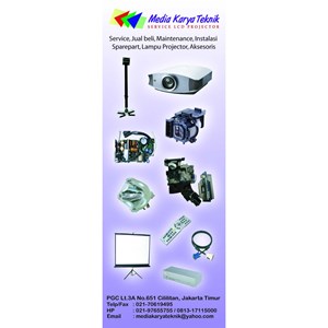 service lcd projector dan notebook