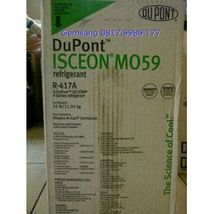 dupont isceon mo59 refrigerant / freon r417a dupont