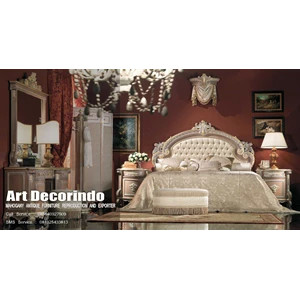 set tempat tidur antik luxury antique italian bedroom set