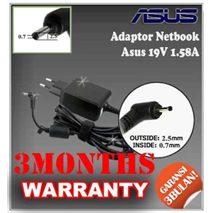 adaptor/ adapter/ charger asus 19v 1.58a/ 2.1a original/ asli/ genuine/ compatible/ kw1 for/ untuk laptop/ notebook/ netbook/ netbuk asus eeepc series/ asus vx6 series ( 2.5 * 0.7 mm/ 5.5 * 1.7 mm)