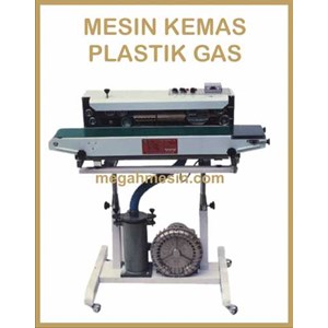 mesin pengemas plastik dengan gas
