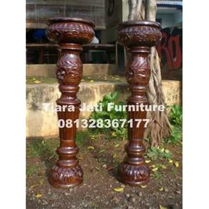 bokor bulat 90 cm