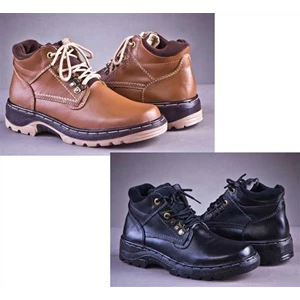 sepatu boots/ adventure kulit kode u-275