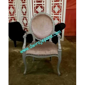 jepara furniture mebel chair brown velvet dw-ad9233 style by cv.dwira jepara furniture indonesia.