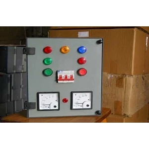 panel direct on line ( dol) untuk starting motor 3 phase / panel listrik dol