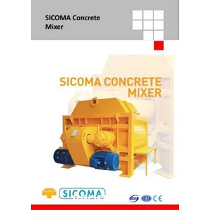 sicoma twin shaft compulsary mixer-1