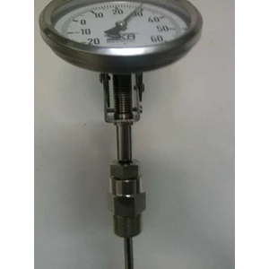 sika bimetal temperature gauge
