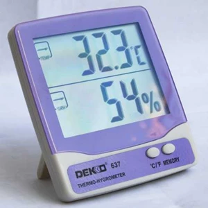 digital thermo-hygrometer dekko 637