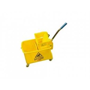 bucket wringer mini one pail yellow krisbow kw18-676