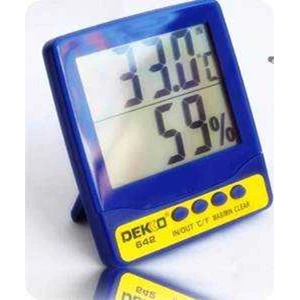 dekko 642 selectable indoor / outdoor digital thermo-hygro meter