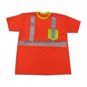 kaos reflector untuk pakaian safety lapangan seragam perusahaan