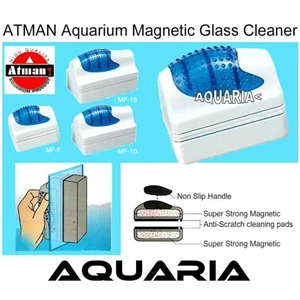 magnet pembersih kaca akuarium atman aquarium magnetic glass cleaner