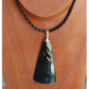 colection shell necklace / kalung kerang hijau