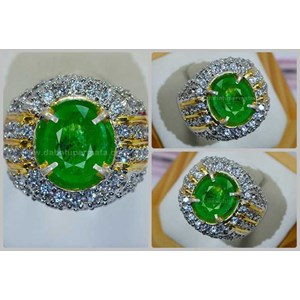 natural fresh green emerald colombia ( em 067)