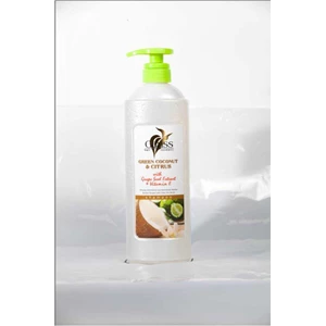 shampoo green coconut & citrus by genss