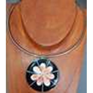 pendants shell stainless from bali / liontin kalung kerang stainless dari bali