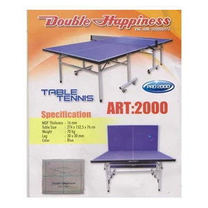 tenis meja ( dhs ) double happiness art 2000