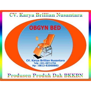 produk dak bkkbn 2013 : obgyn bed