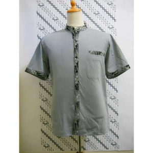 kaos koko pendek batik