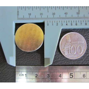 magnet neodymium silver / putih coin d25x3mm super strong-5