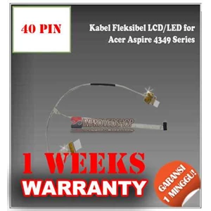 kabel/ cable fleksibel/ flexible lcd/ led notebook/ netbook/ laptop for acer aspire 4349 series original/ asli