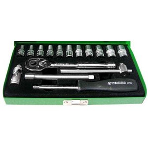 kunci sock set 1/ 4 dr 17 pcs tekiro