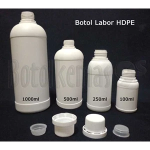 botol plastik hdpe putih
