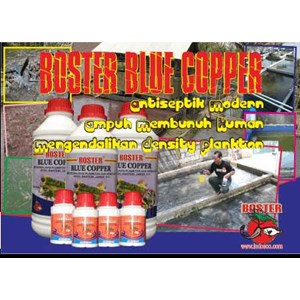 boster blue copper : mengendalikan plankton dan membunuh virus, bakteri, dan jamur