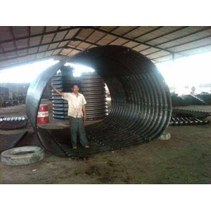 pipa baja corrugated steel pipe multi plate pipe arches-7