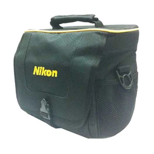 cube bag for dslr canon - nikon - sony ( 2 camera + 2 lens in) ~ surabaya | code bag: zamrut 120-3