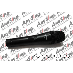 anysing mc 880 microphone for karaoke, speech and vocals cuts through high on-stage levels