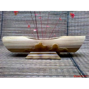 souvenir bambu natural vas bambu
