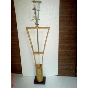 vas bambu kerajinan souvenir