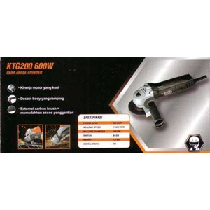 black & decker slim angle grinders type ktg-2000